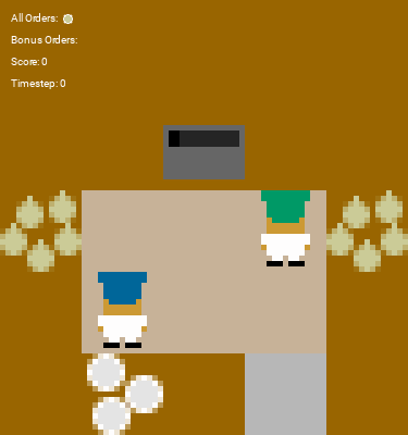 Green learns to stay out of Blue's Way.